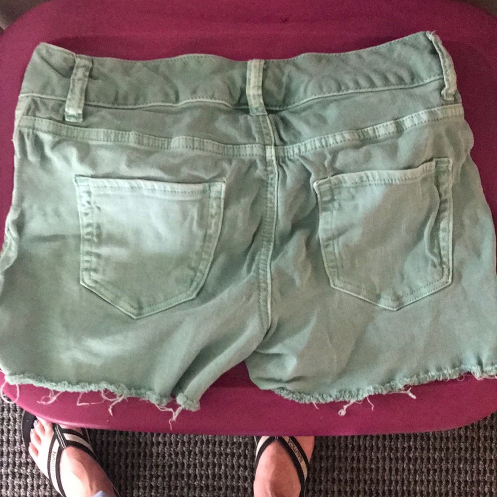 Blue shorts